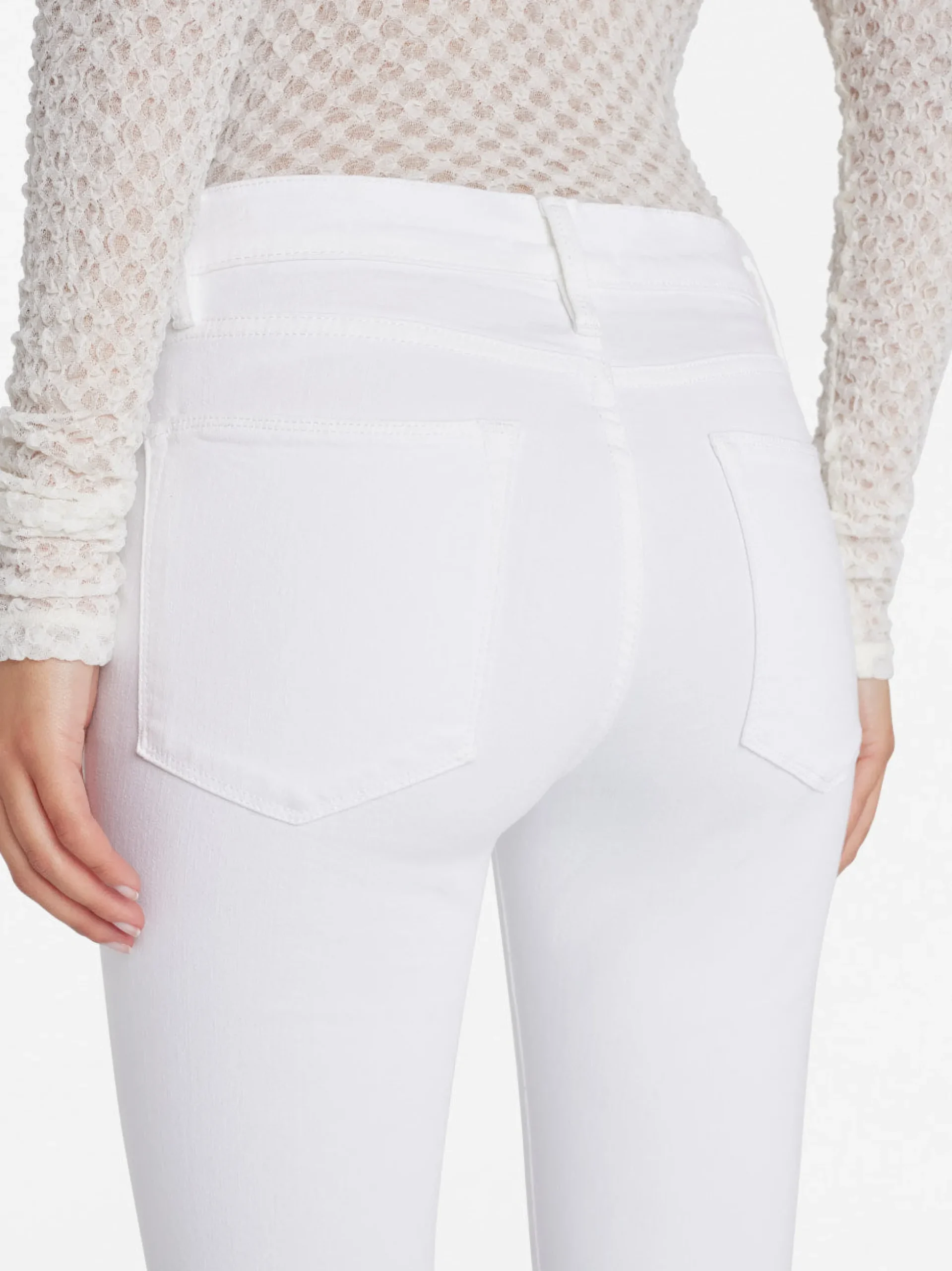 Le High Skinny in Blanc