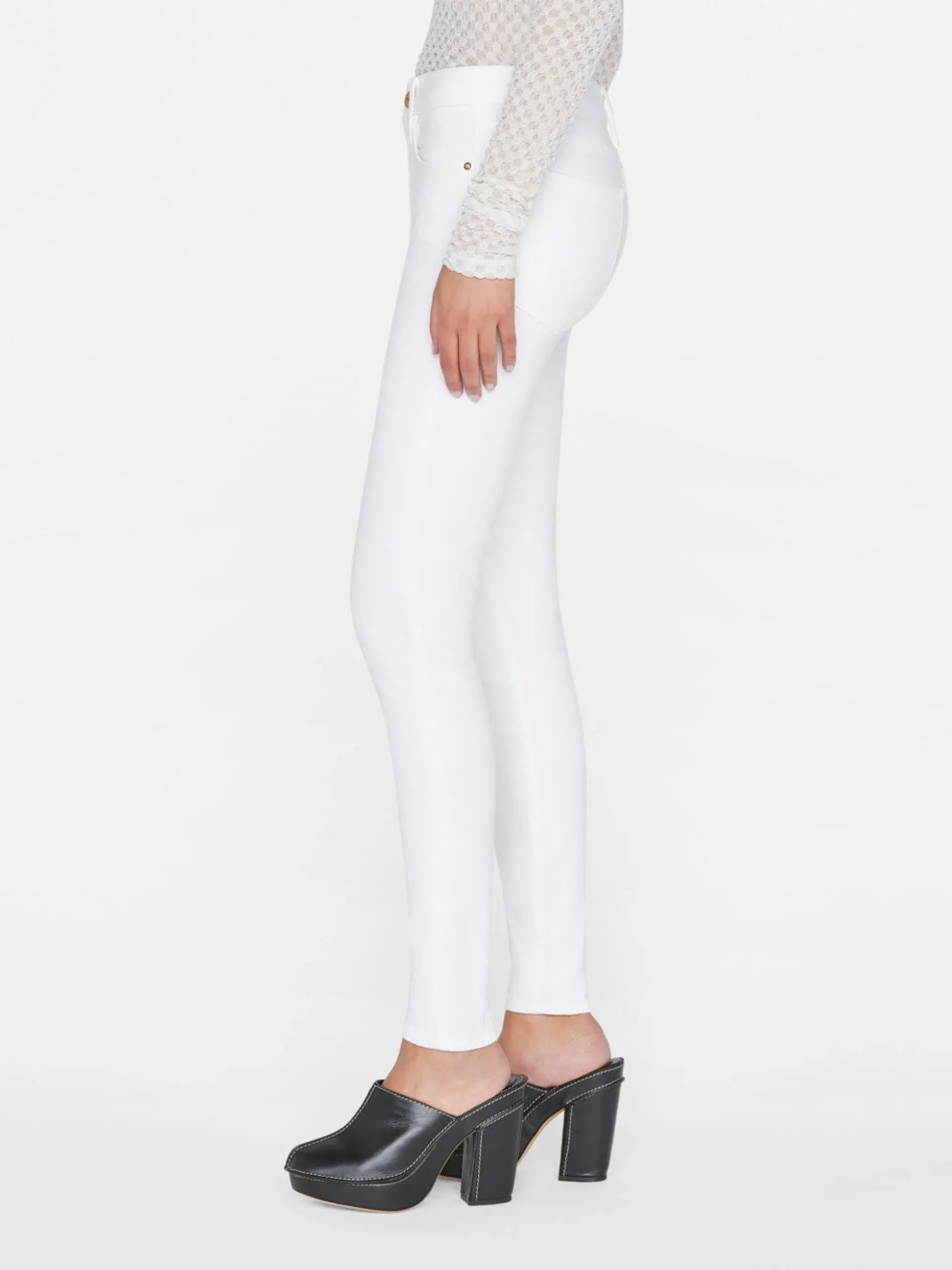 Le High Skinny in Blanc