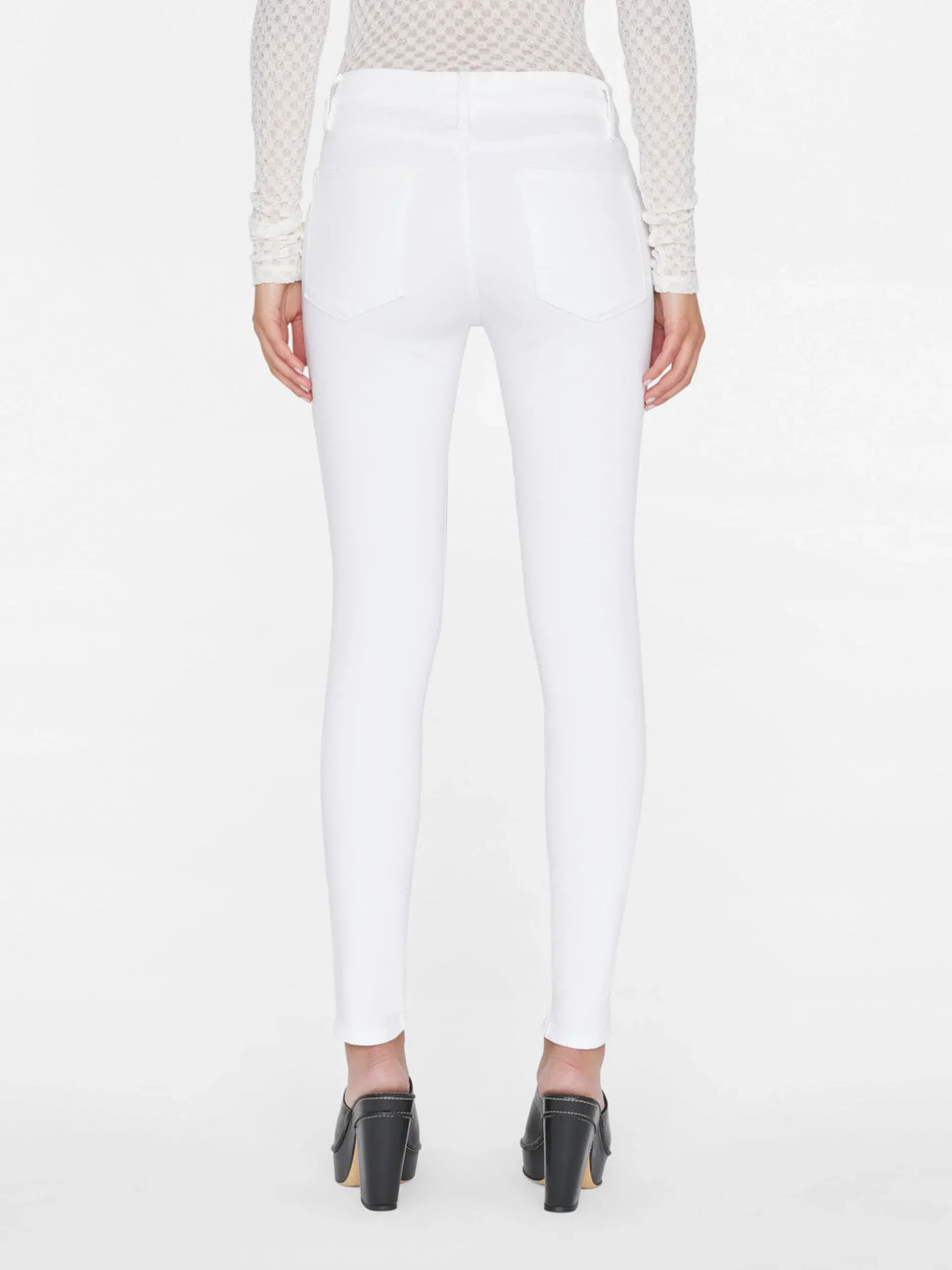 Le High Skinny in Blanc