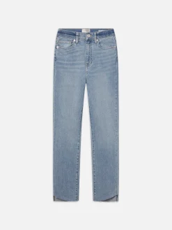 Le High Straight Cascade Hem in Blue Springs