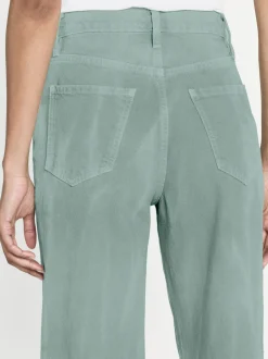 Le Jane Wide Crop in Opal
