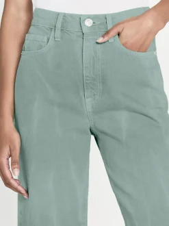 Le Jane Wide Crop in Opal