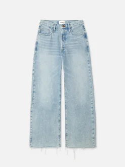 Le Low Baggy Wide Leg in Fizz Indigo