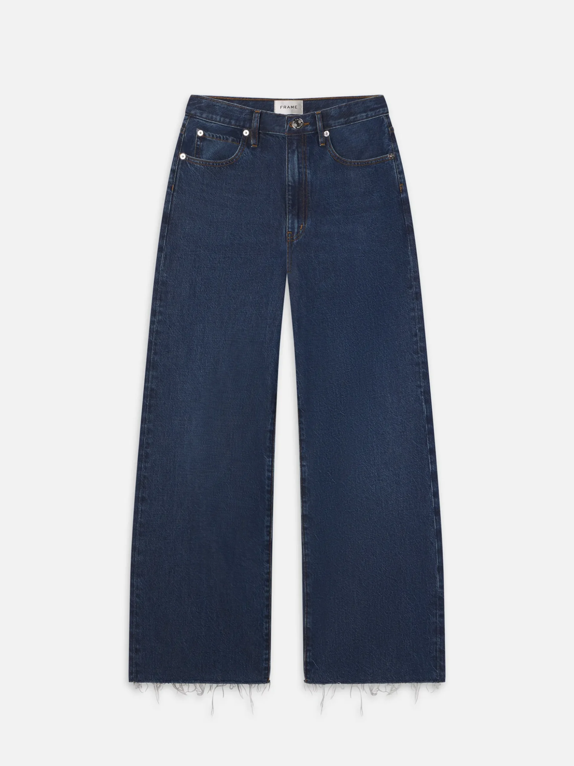 Le Low Baggy Wide Leg in Blindspot Raw Fray