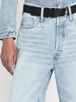 Le Low Baggy Wide Leg in Fizz Indigo