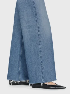 Le Low Baggy Wide Leg Cut Off in Crosbie