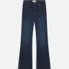 Le Mini Boot Outseam Slit in Moonflower
