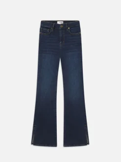 Le Mini Boot Outseam Slit in Moonflower