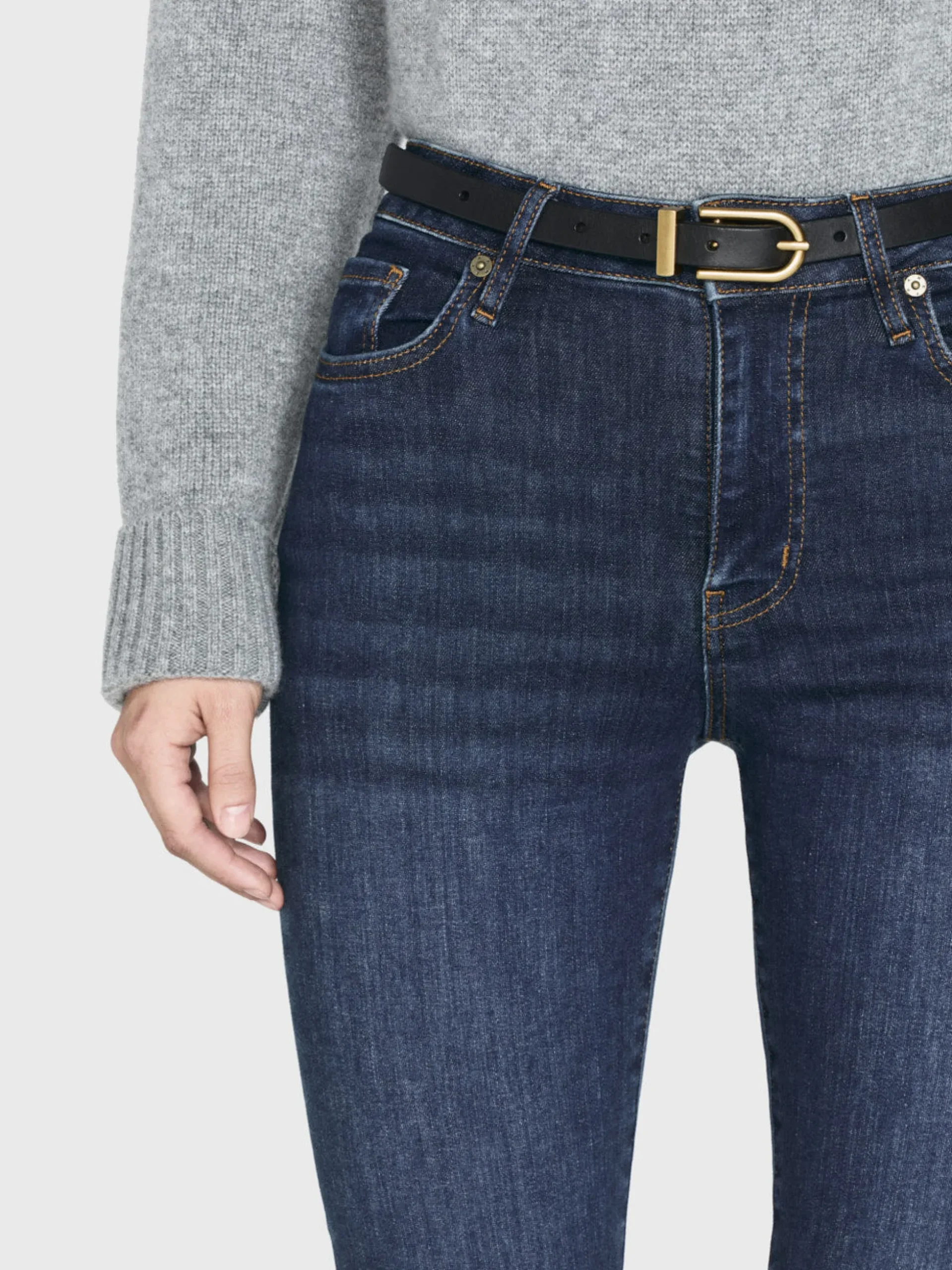 Le Mini Boot Outseam Slit in Moonflower