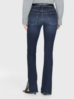 Le Mini Boot Outseam Slit in Moonflower