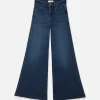 Le Palazzo Crop Raw Fray in Calvin