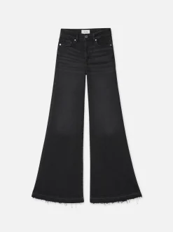 Le Palazzo Crop Released Hem in Blackthorn