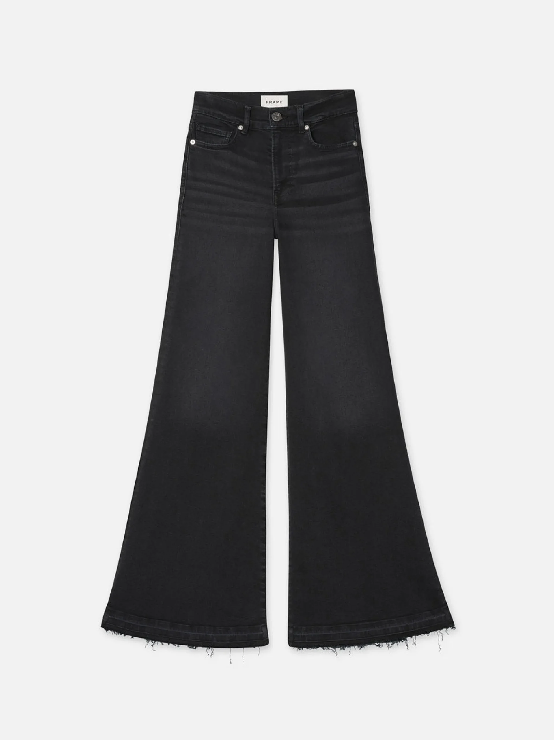 Le Palazzo Crop Released Hem in Blackthorn
