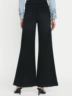 Le Palazzo Crop Released Hem in Blackthorn