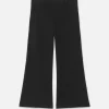 Le Palazzo Crop Trouser in Noir