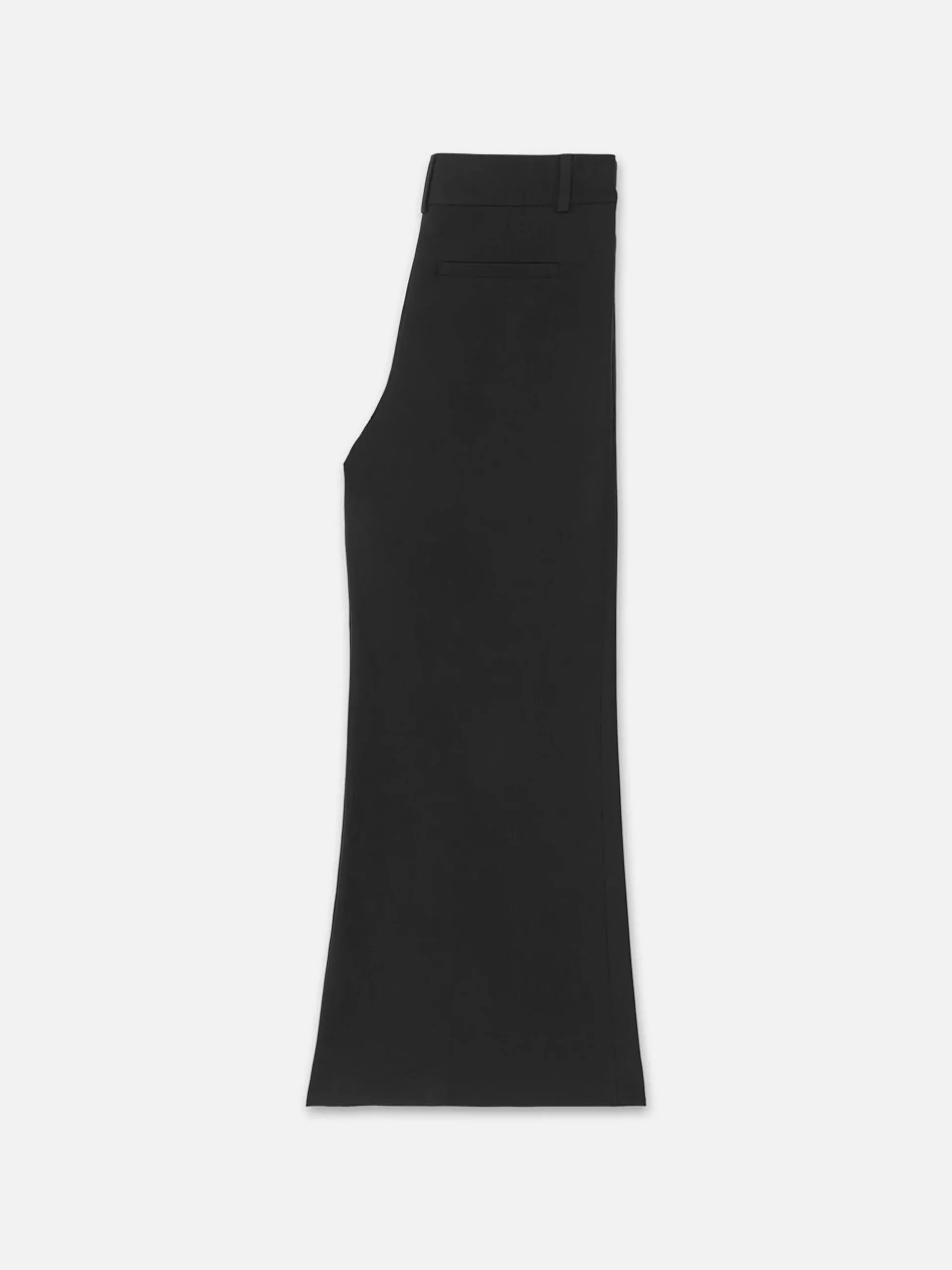 Le Palazzo Crop Trouser in Noir