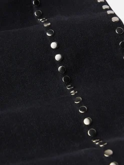 Le Sleek Straight Studded in Astronaut