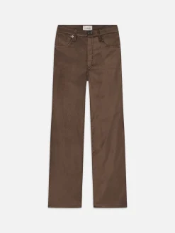 Le Sleek Straight Velveteen in Peppercorn Velvet