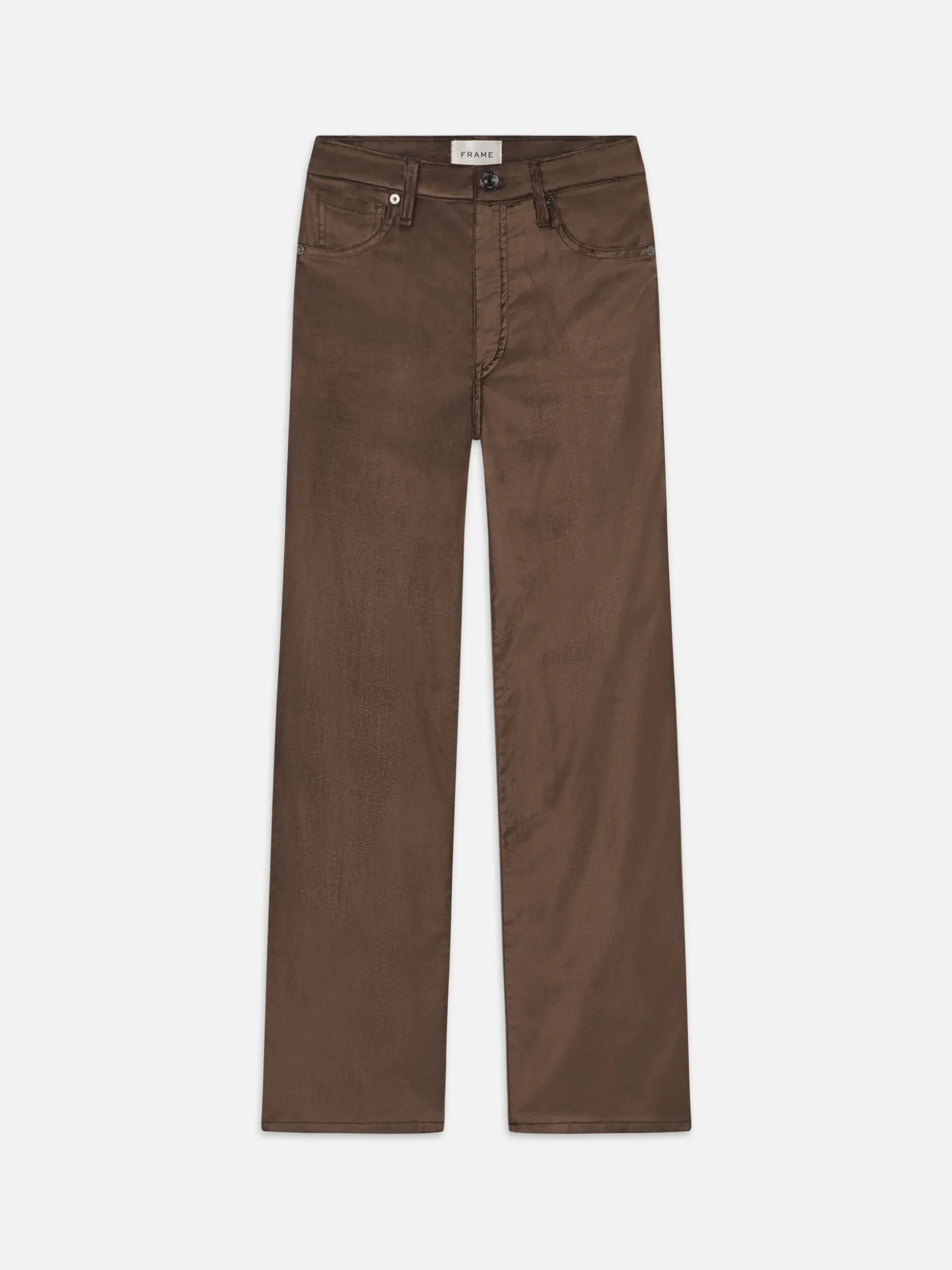 Le Sleek Straight Velveteen in Peppercorn Velvet