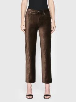 Le Sleek Straight Velveteen in Peppercorn Velvet