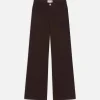 Le Slim Palazzo Bardot Pocket in Espresso