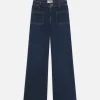 Le Slim Palazzo Bardot Pocket in Cursive