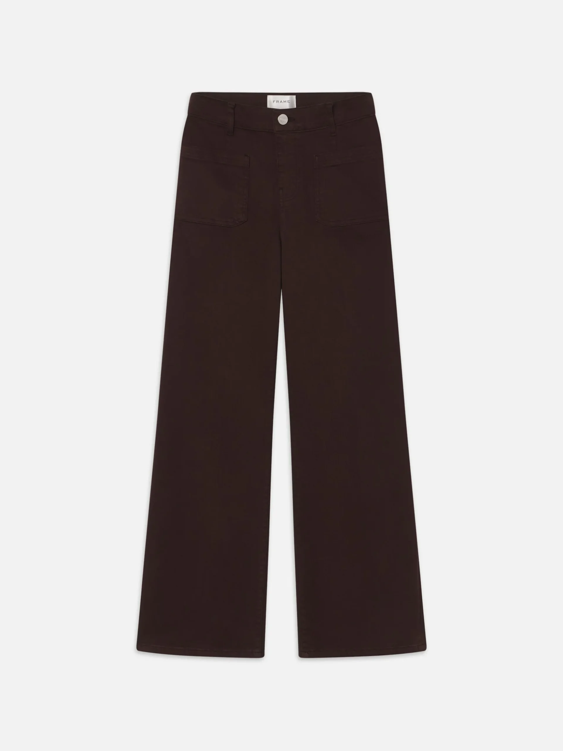 Le Slim Palazzo Bardot Pocket in Espresso