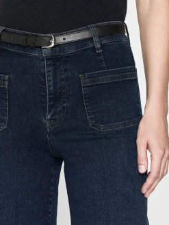 Le Slim Palazzo Bardot Pocket in Cursive