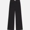 Le Slim Palazzo Long in Black