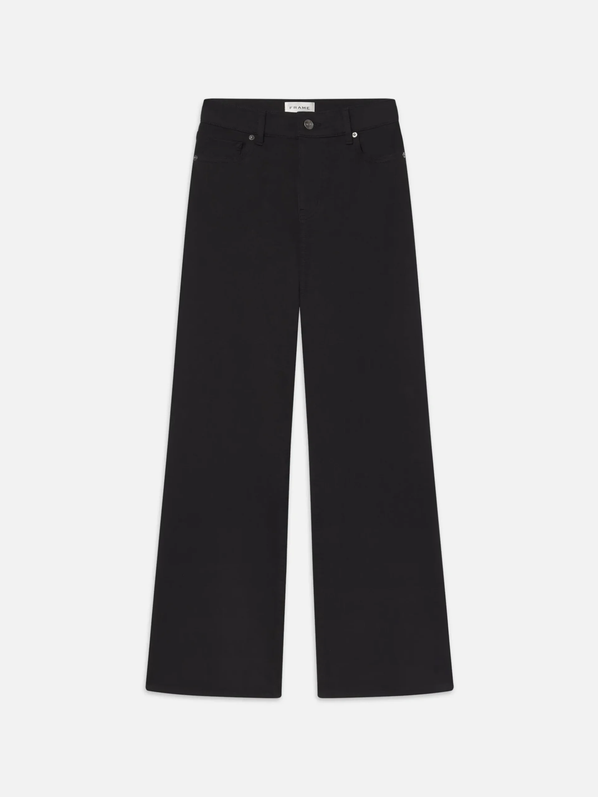 Le Slim Palazzo Long in Black