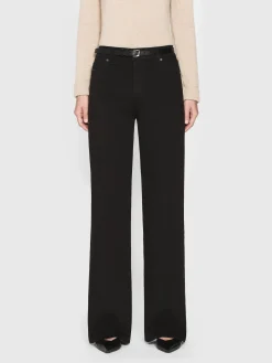 Le Slim Palazzo Long in Black