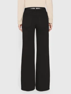 Le Slim Palazzo Long in Black