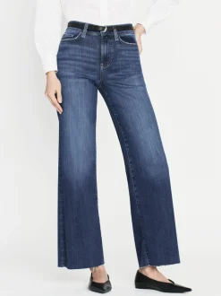 Le Slim Palazzo Raw After in Lupine