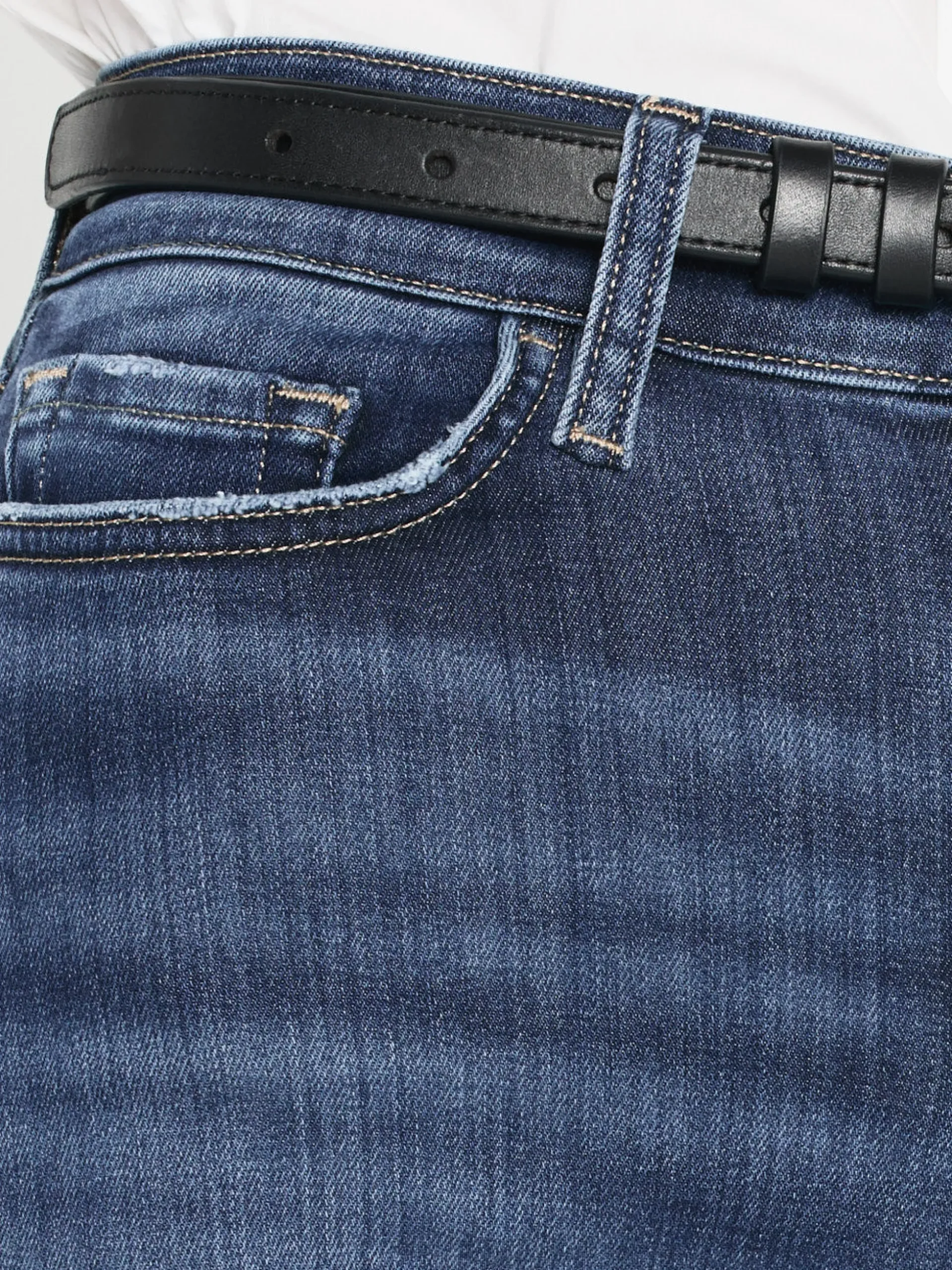Le Slim Palazzo Raw After in Lupine