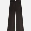 Le Slim Palazzo Velveteen in Panthera