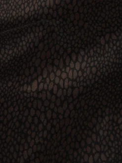 Le Slim Palazzo Velveteen in Panthera