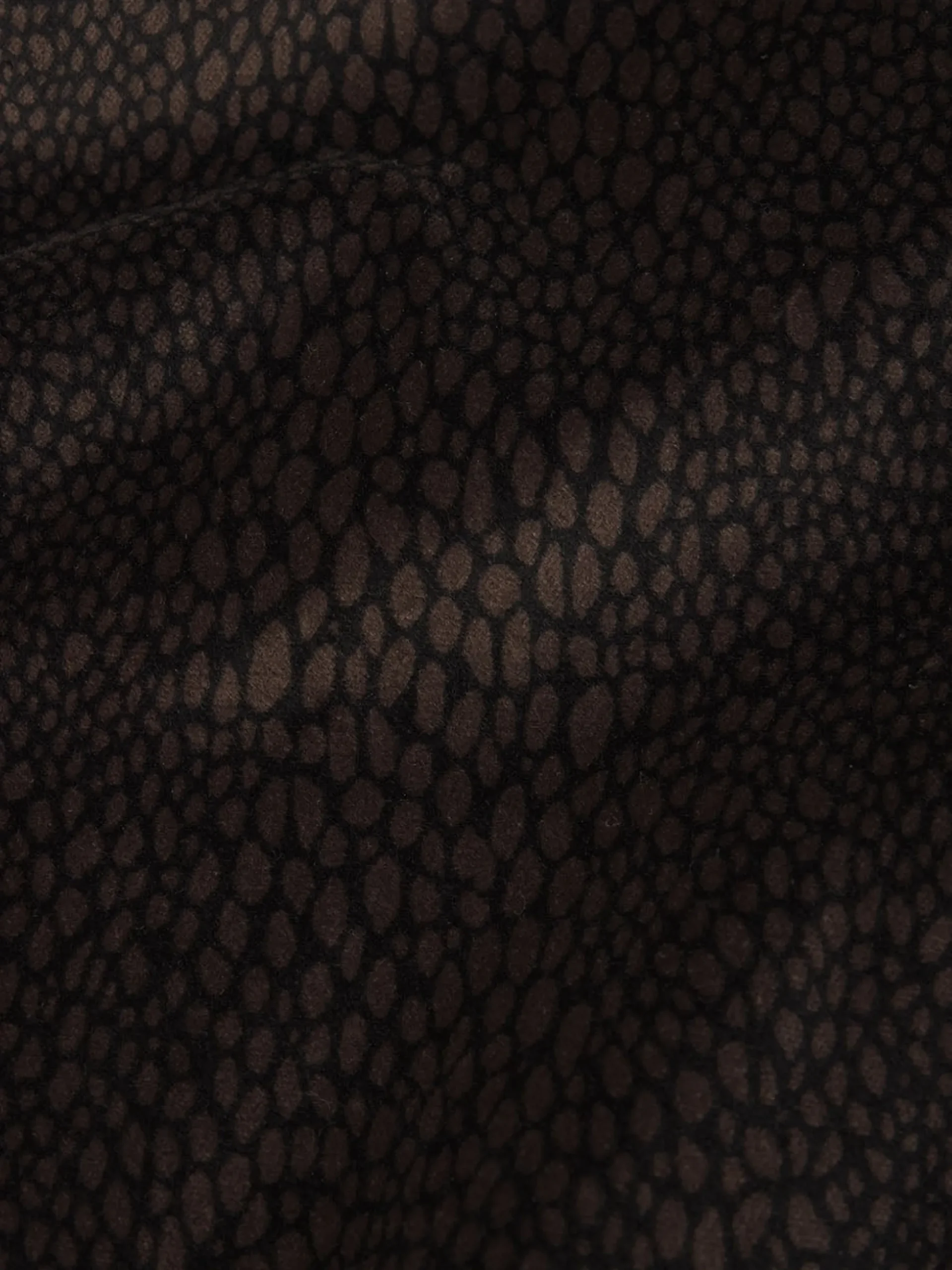 Le Slim Palazzo Velveteen in Panthera
