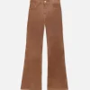 Leather Le Crop Mini Boot in Tobacco