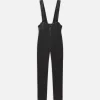 Leather Overall in Black