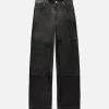 Leather Trouser in Black
