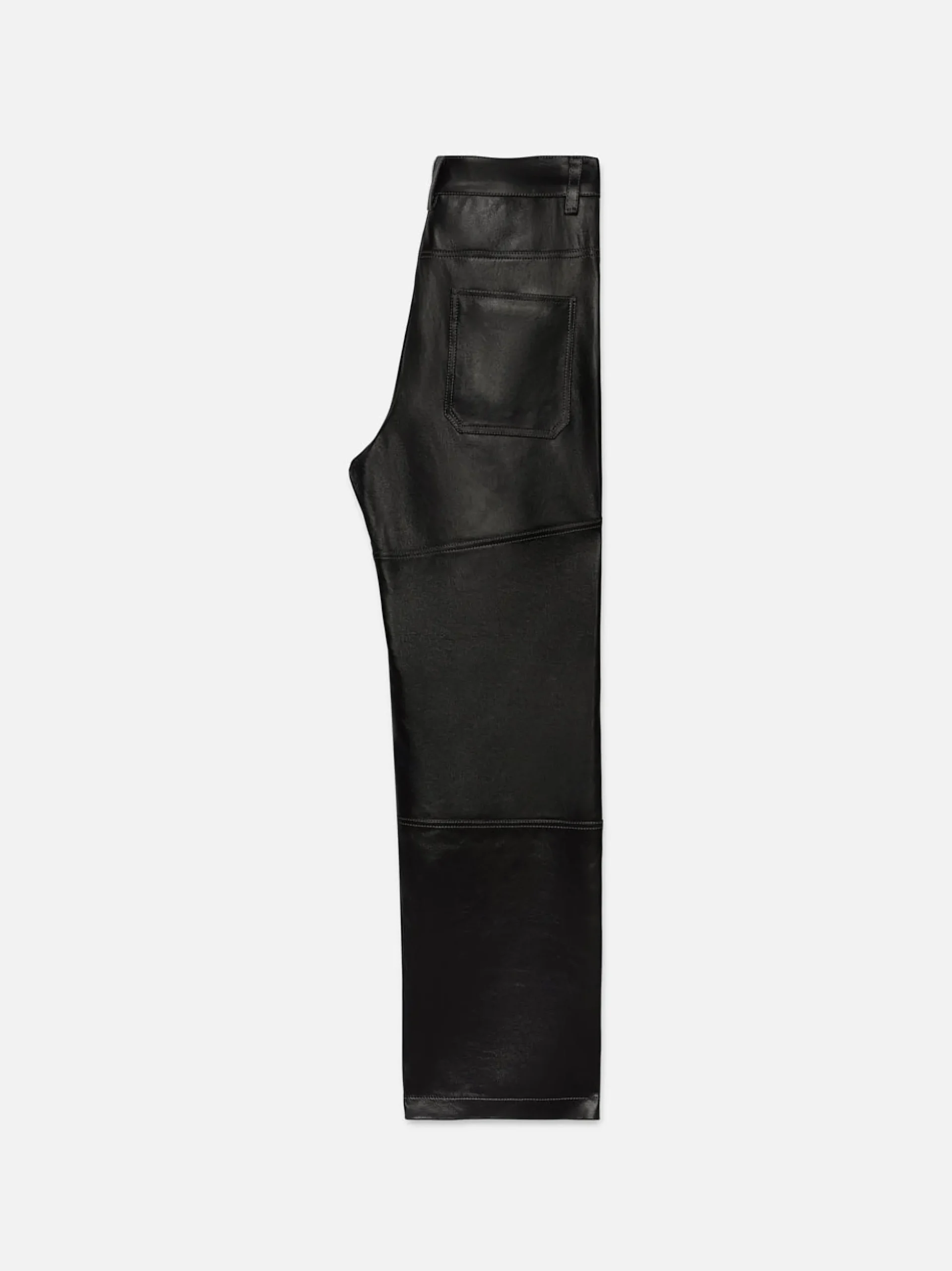 Leather Trouser in Black