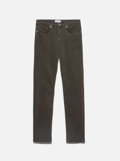 L'Homme Slim Brushed Twill in Mocha