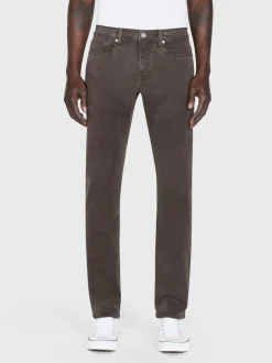L'Homme Slim Brushed Twill in Mocha