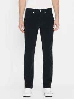 L'Homme Slim Brushed Twill in Navy