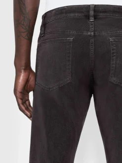 L'Homme Slim Brushed Twill in Slate Gray