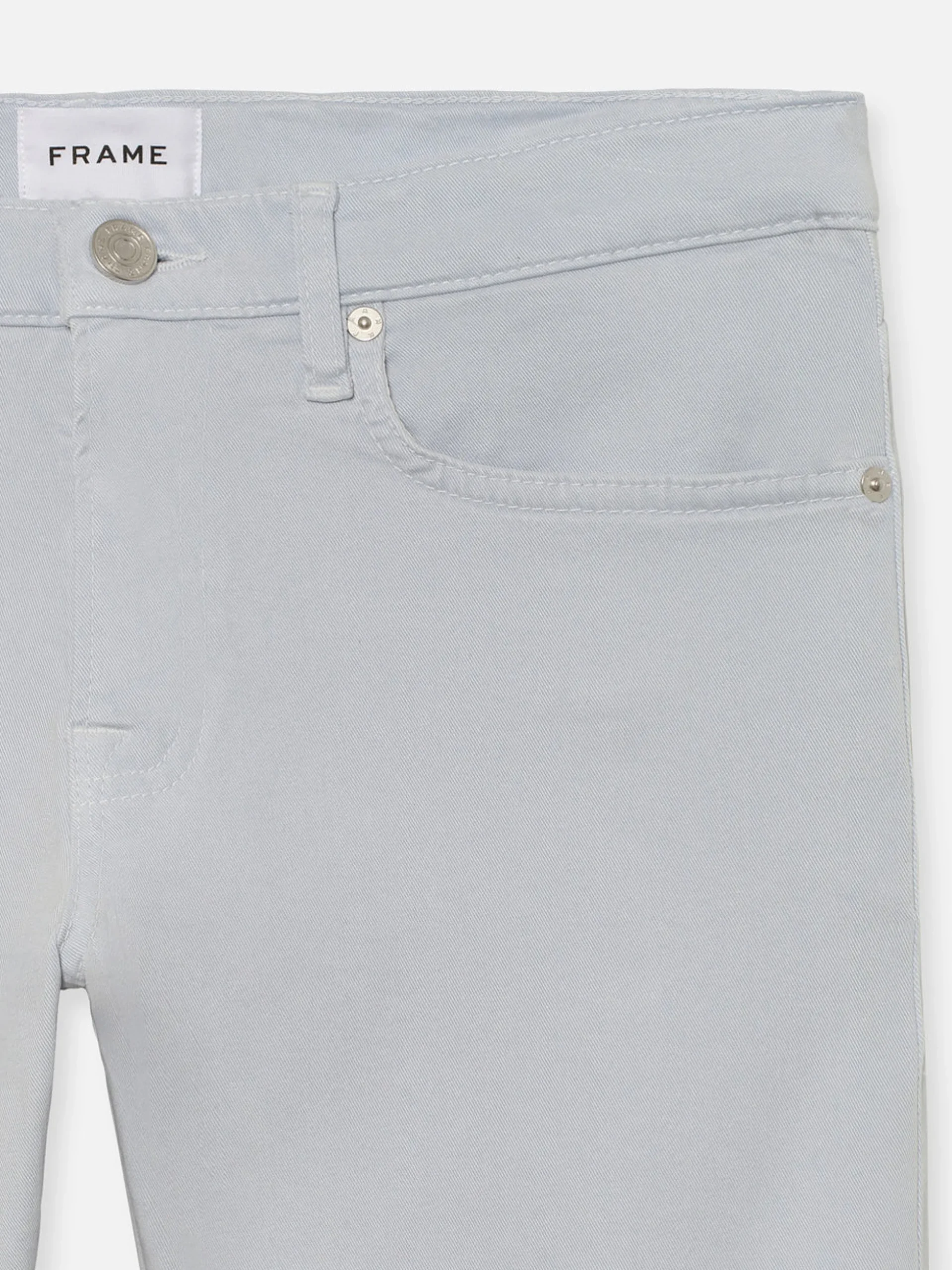 L'Homme Slim Brushed Twill in Ballad Blue