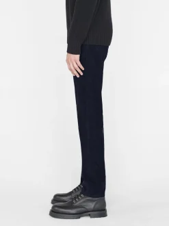 L'Homme Slim Corduroy in Navy