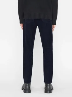 L'Homme Slim Corduroy in Navy