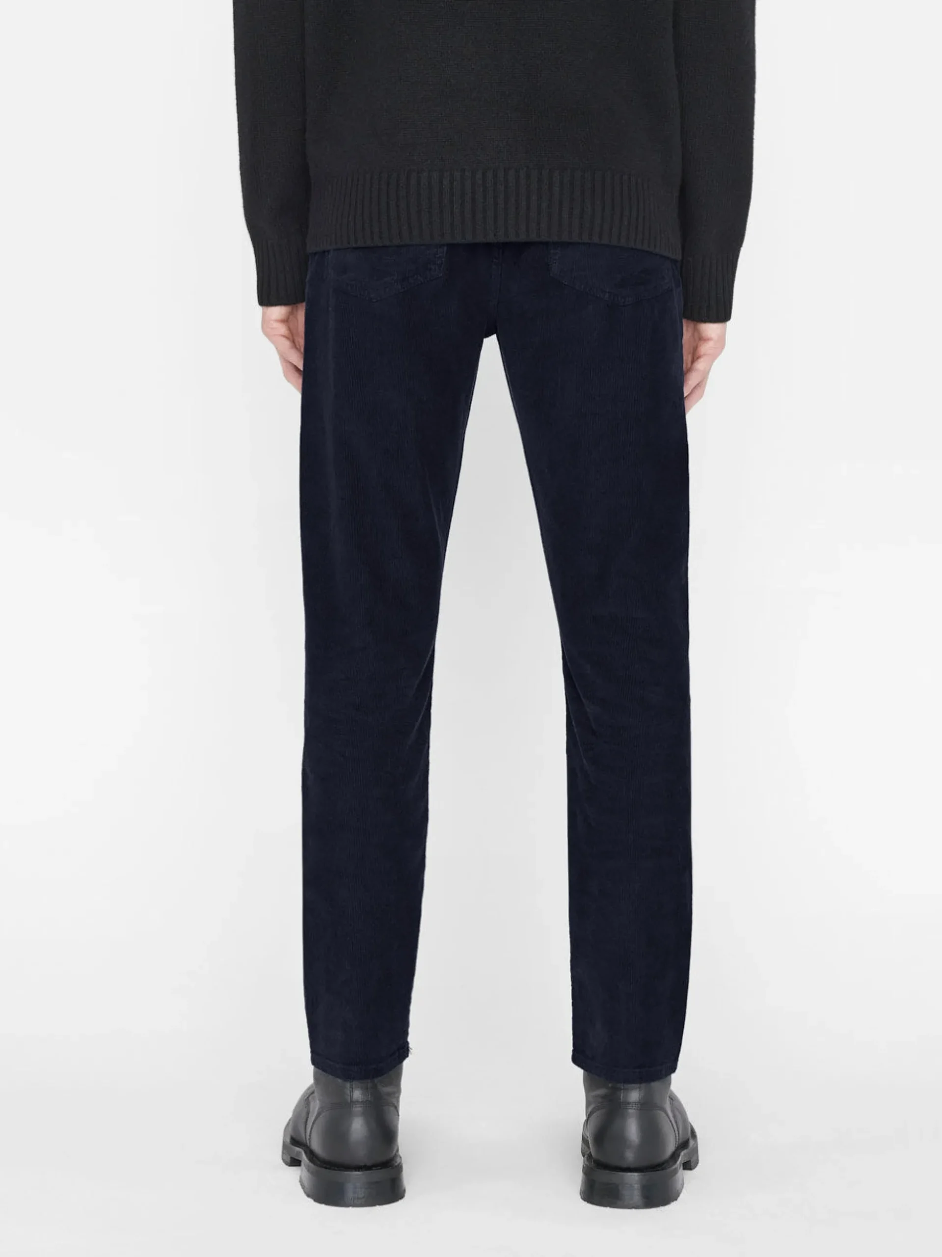 L'Homme Slim Corduroy in Navy