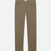 L'Homme Slim Lightweight Twill in Garage Dry Sage